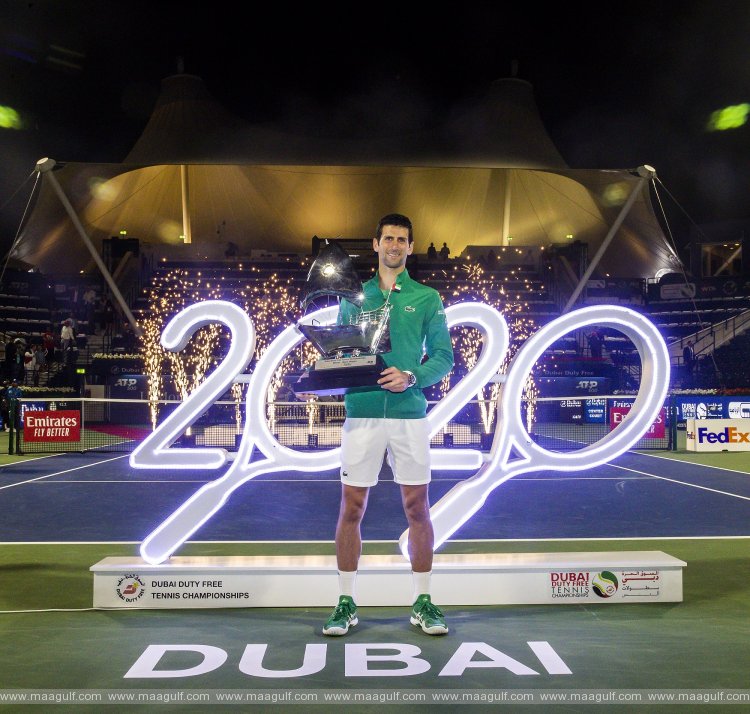 Novak Djokovic Heads the Field at DDF Tennis Championships 30th Anniversary Celebrations